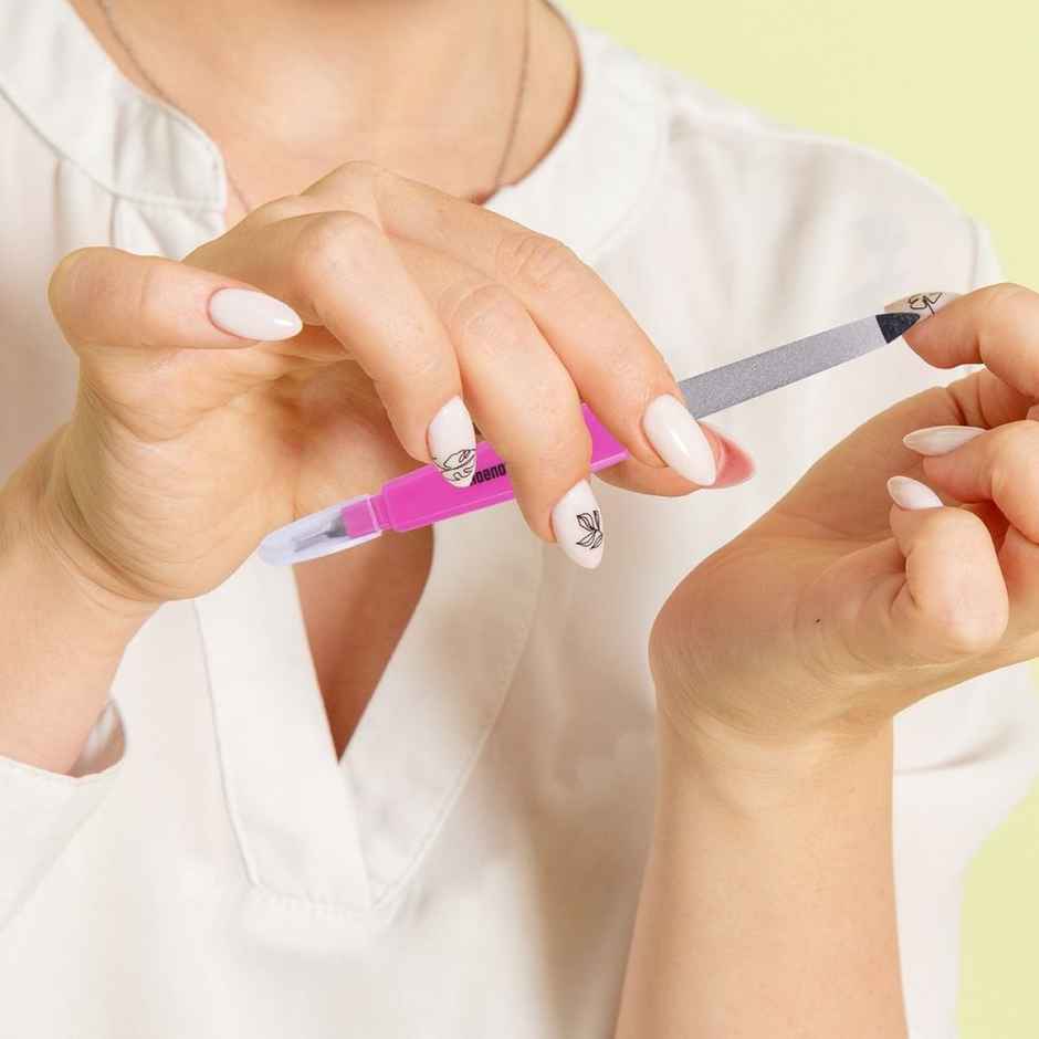 Bronson Professional Nail Filer And Cuticle Trimmer (Color May Vary)