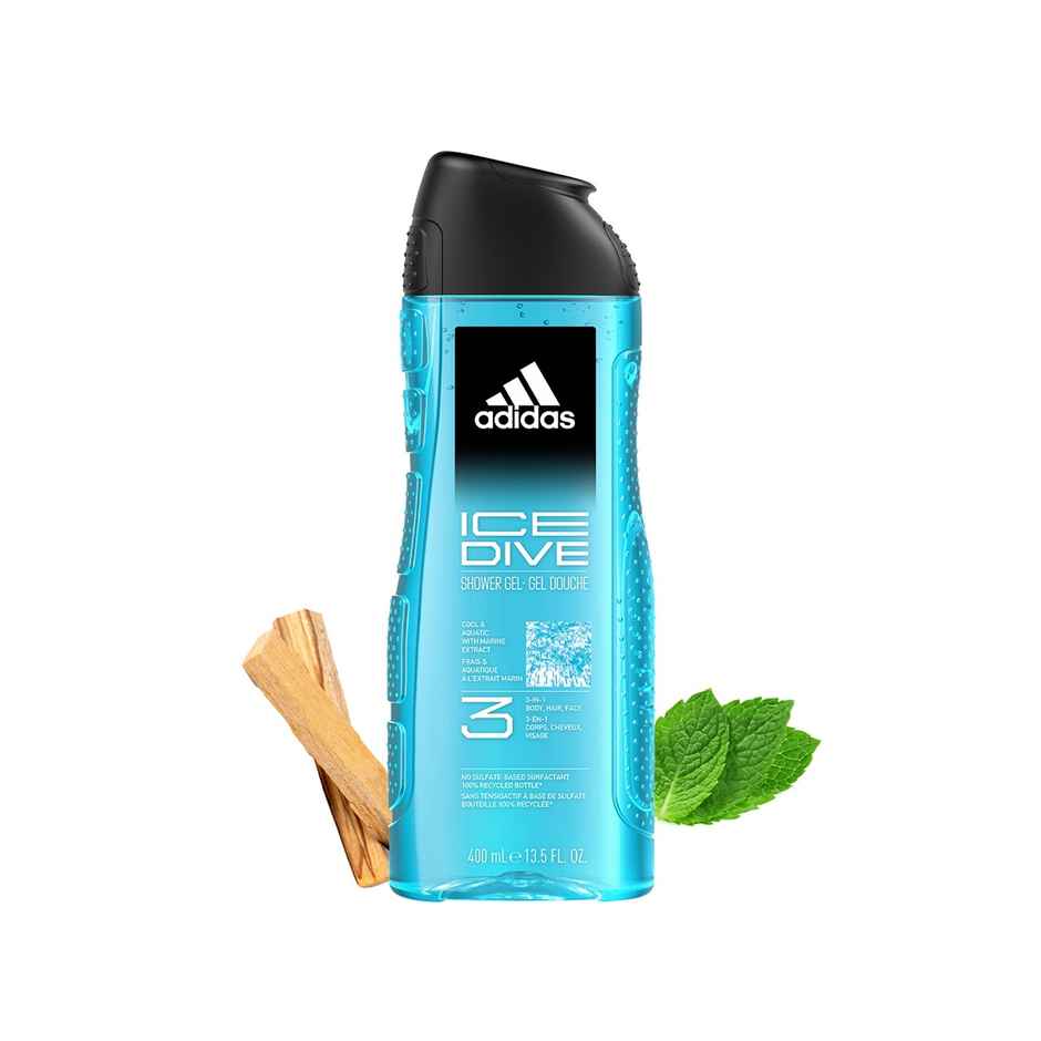 Adidas Ice Dive 3-In-1 Shower Gel