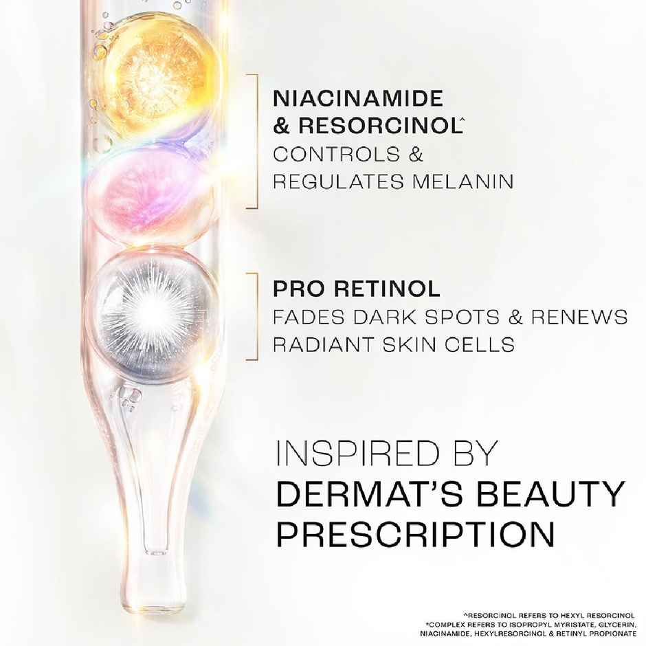Lakme Perfect Radiance Serum With 15% Niacinamide Resorcinol Pro Retinol Complex
