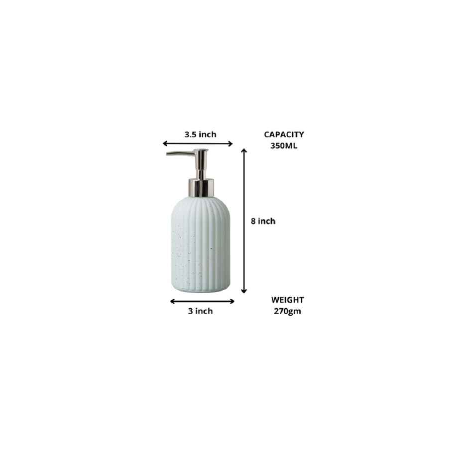 Swastik Liquid Soap Dispenser Single pcs | White