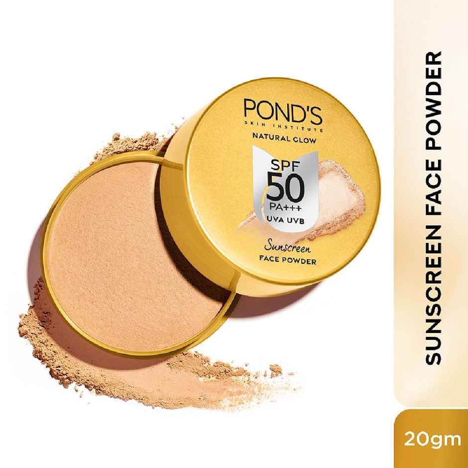 Pond's  Spf 50 Uv Ab Pa+++,Sunscreen Face Powder,For Sun Protection,For Oily Skin 20G