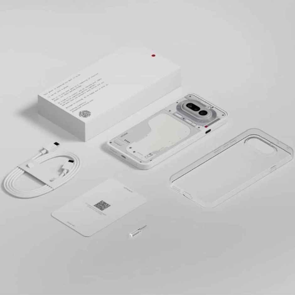 Nothing Phone 4A Smartphone | 8 GB RAM | 128 GB Storage | White