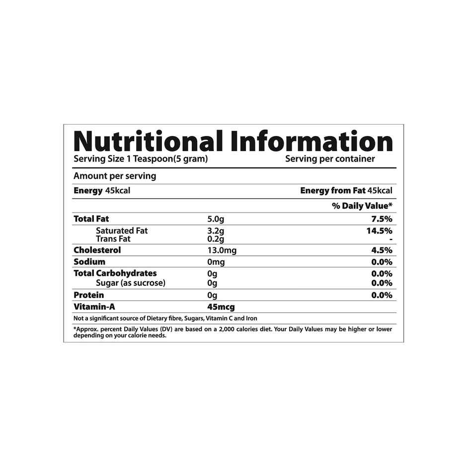 Gowardhan Pure Cow Ghee 5L Bucket/Jar