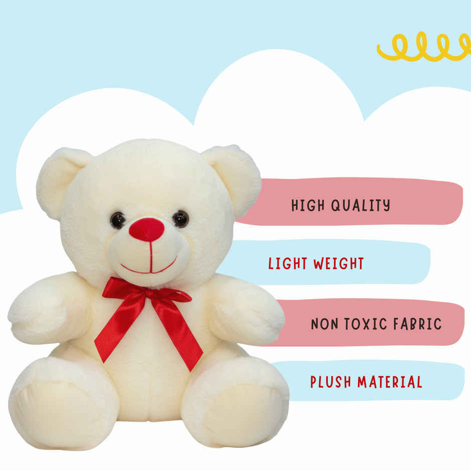 Toytales Teddy Bear Soft Toy | Birthday Gift | Plushie | Stuffed Toys | Gift For Kids 40 cm