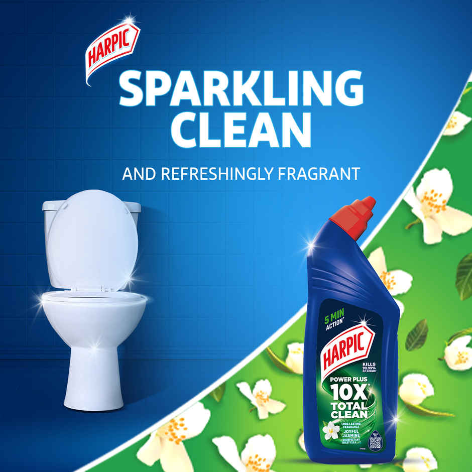 Harpic Jasmine Toilet Cleaner Liquid Combo
