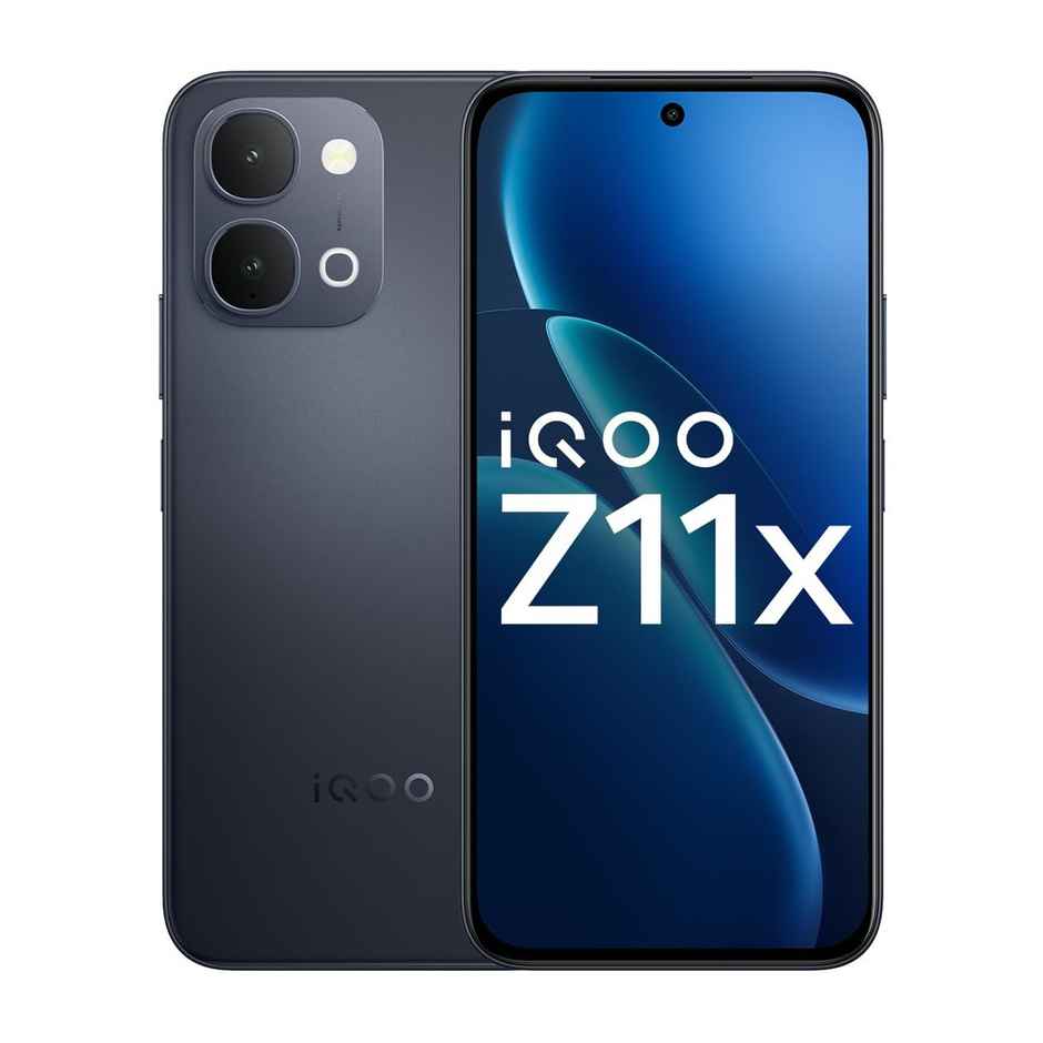iQOO Z11x 5G | 6GB RAM, 128GB Storage | Titan Black