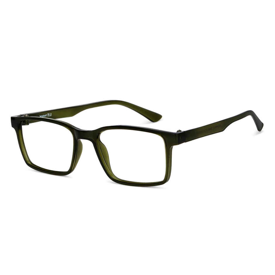 Lenskart Blu Unisex Computer Glasses | Green - M