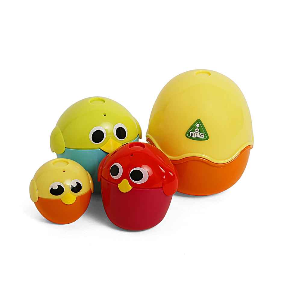 Hamleys ELC Stacking Chicks Multicolour 9M+