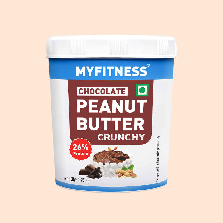 MyFitness 26g High Protein Chocolate Peanut Butter Spread - Crunchy