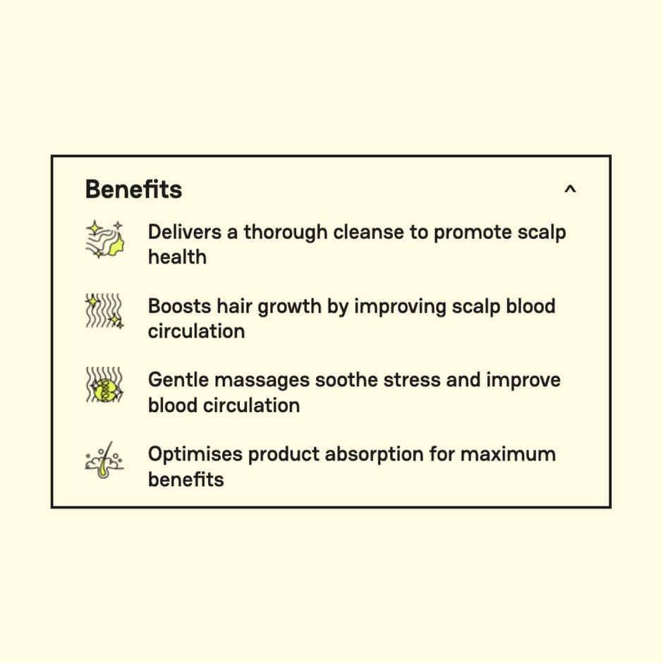 Moxie Beauty Scalp Massager