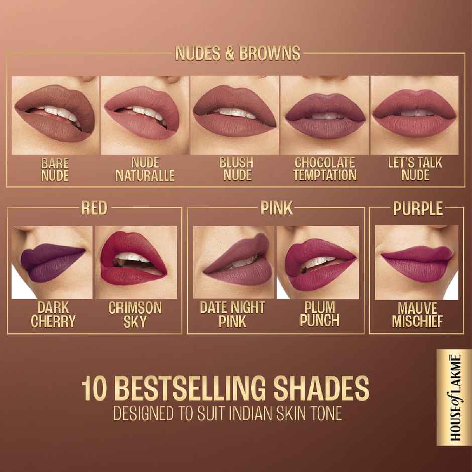 Lakme Xtraordin-airy Lip Mousse Mini | Date Night Pink