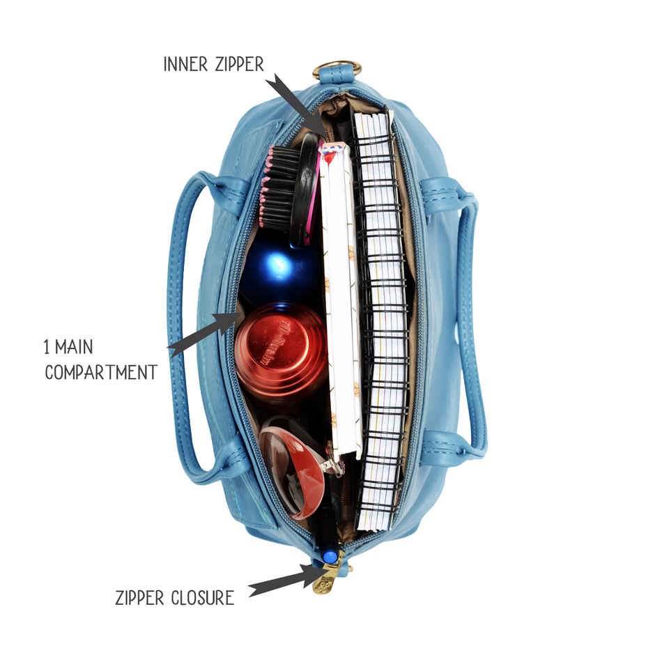 Baggit Women Stifle Satchel Bags | Deep Ocean