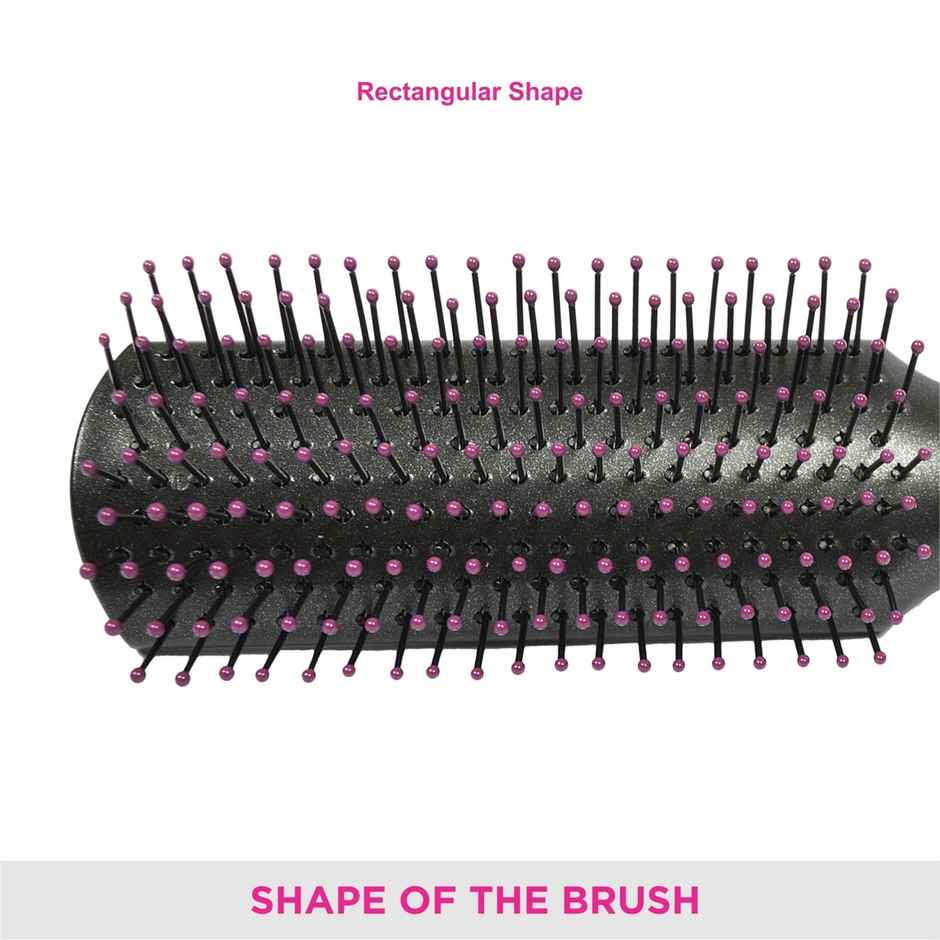 VEGA Flat Hair Brush with Cleaning Comb for Men and Women |E18-FB
