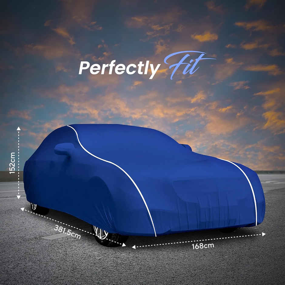 Autofy Tafo-Piping Car Cover For Hyundai Grand I10 & Grand I10 Nios | Year 2019 Onwards