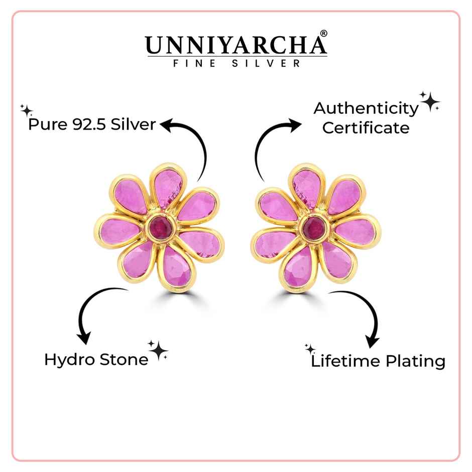 Unniyarcha Sweet Flower Earrings