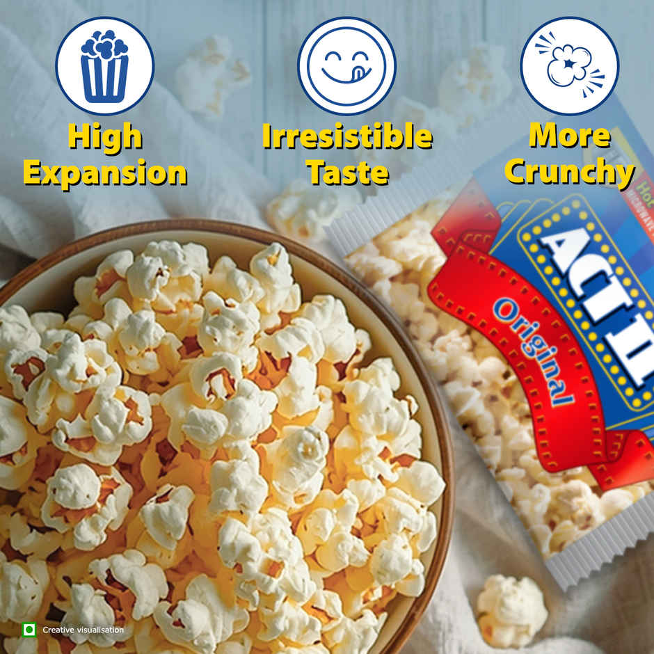 Act II Microwave Popcorn | Original, Big Pack, Hot & Fresh in 3 mins