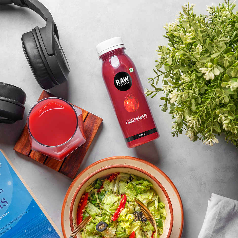Raw Pressery Pomegranate Fruit Juice | Fresh & Fruity