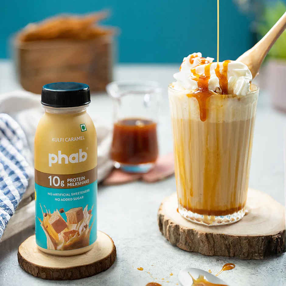 Phab Kulfi Caramel Protein Milkshake Combo