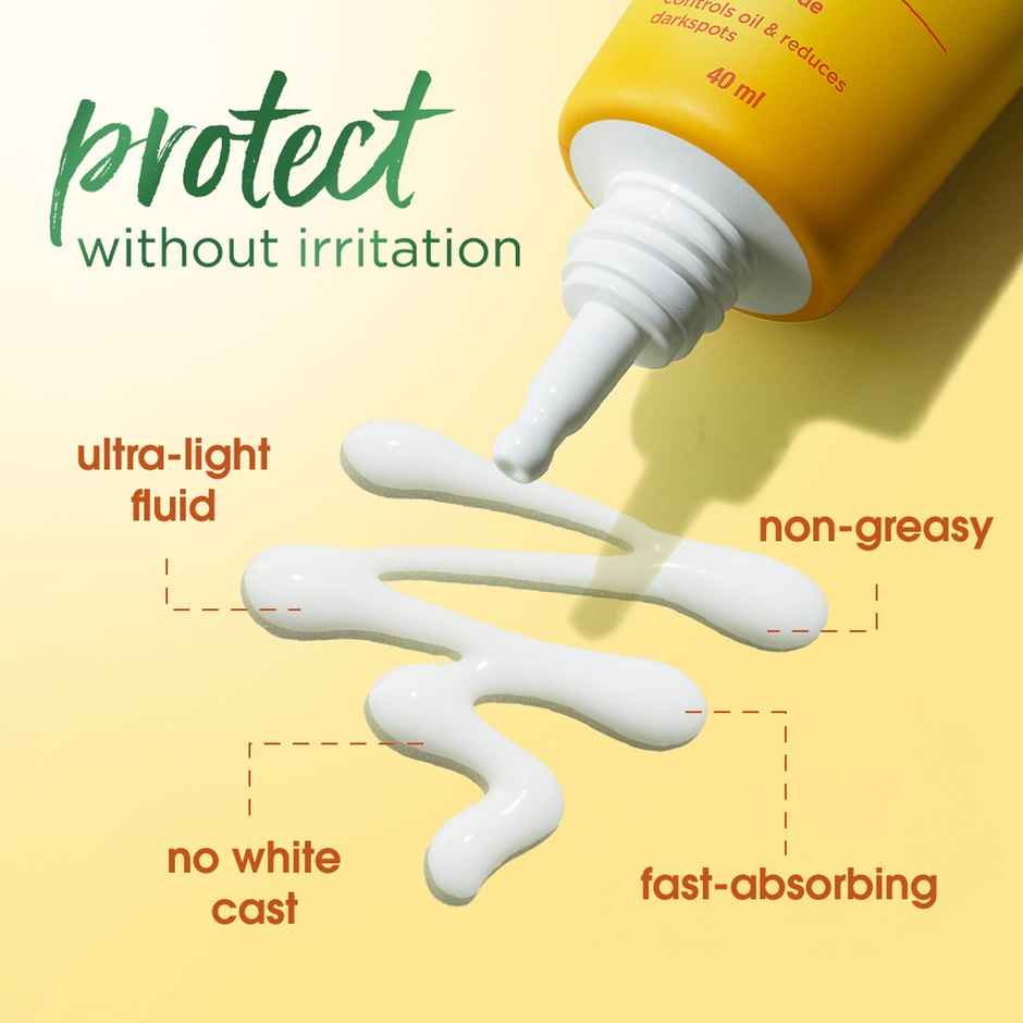 Simple Mattifying UV Fluid SPF 50 PA++++ with Niacinamide Sunscreen for Oily & Sensitive Skin