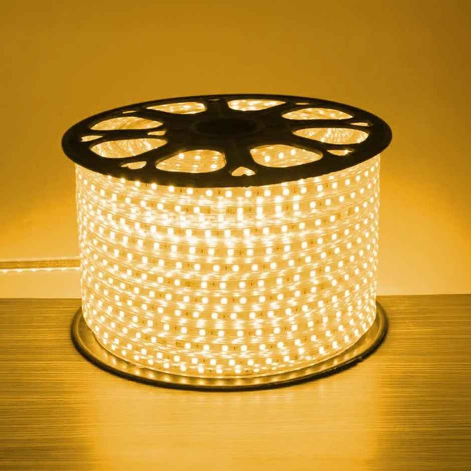 DesiDiya LED Strip Rope Light with Adapter | Warm White | Water Proof | Ceiling Light | 5 m