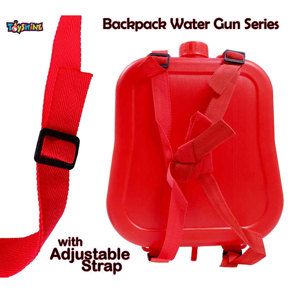 Toyshine Holi Water Tank Pichkari - Red | Spidy | 3.0 L