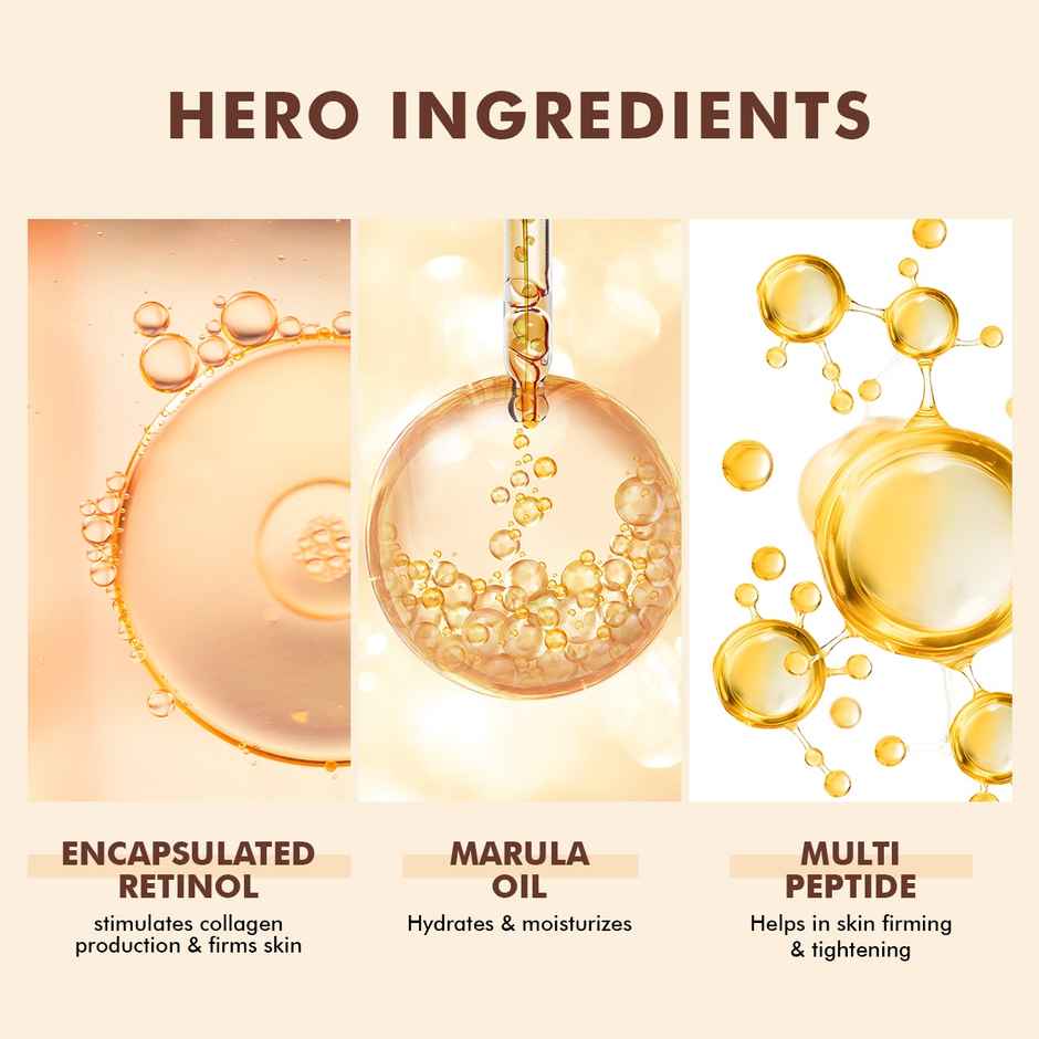 Conscious Chemist Multi Peptide Retinol Anti Aging Lightweight Night Cream Reduces Wrinkles