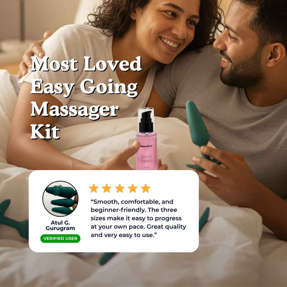 BoldEdge Anchor Kit Personal Massager Set for Backplay