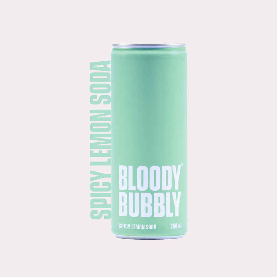 Bloody Bubbly Spicy Lemon Soda