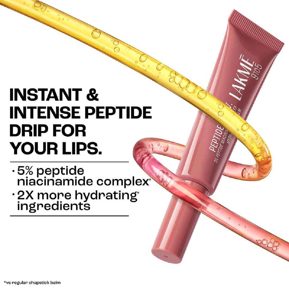 Lakme Peptide Lip IV | Hydrating Lip Balm | Bare Minimum Hydration