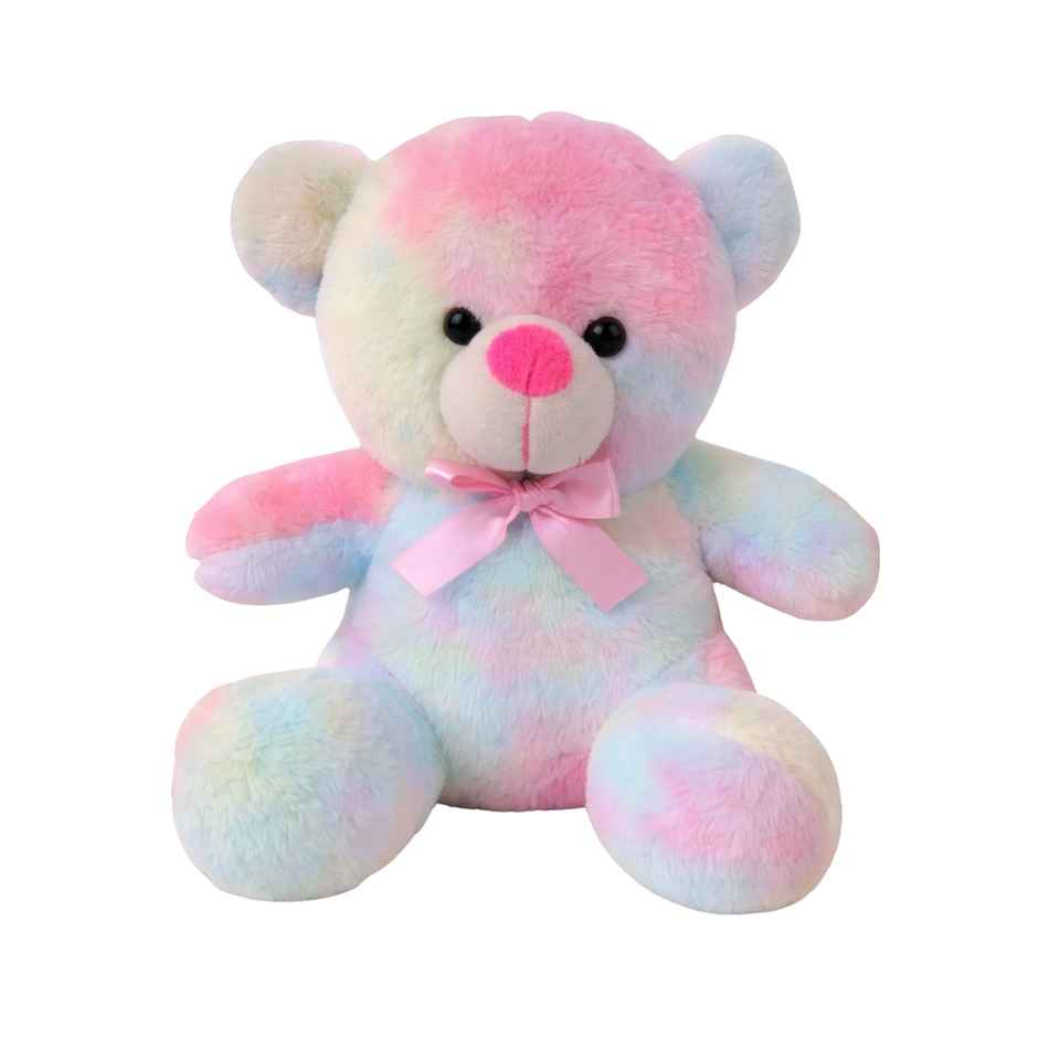 Toytales Teddy Bear Soft Toy | Plushie | Rainbow Stuffed Animal | Toys For Kids
