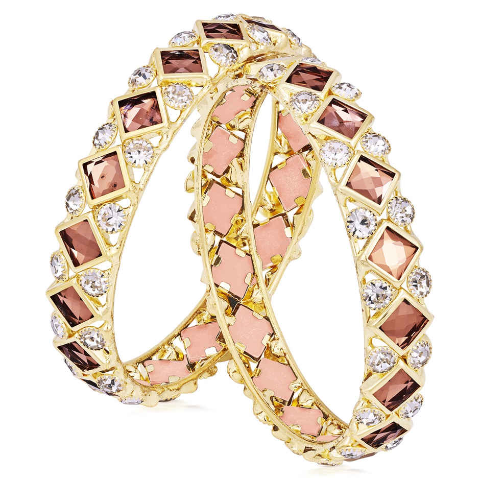 Sukkhi Exquitely Gold Plated Bangle Set for Women - 2.6