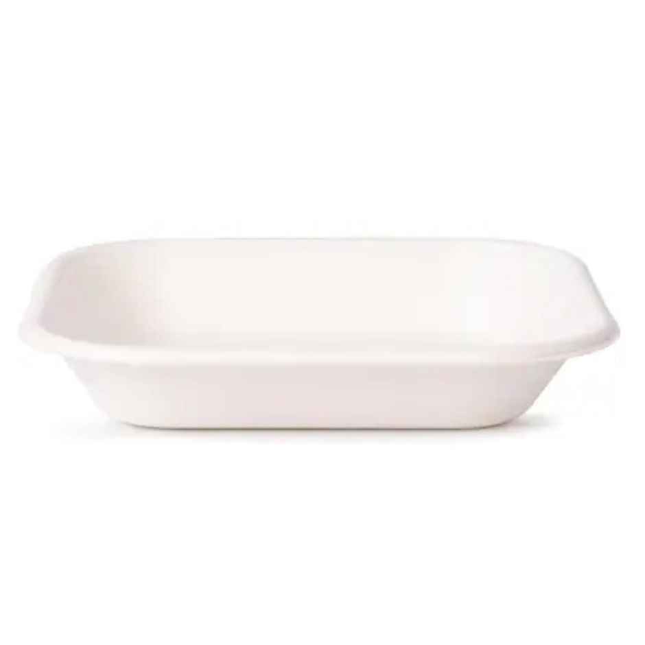 Bagasse Plate | 7 inch | Square | Naturepac