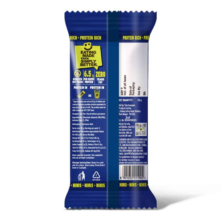 Tata Simply Better Classic Salted Roasted Almonds