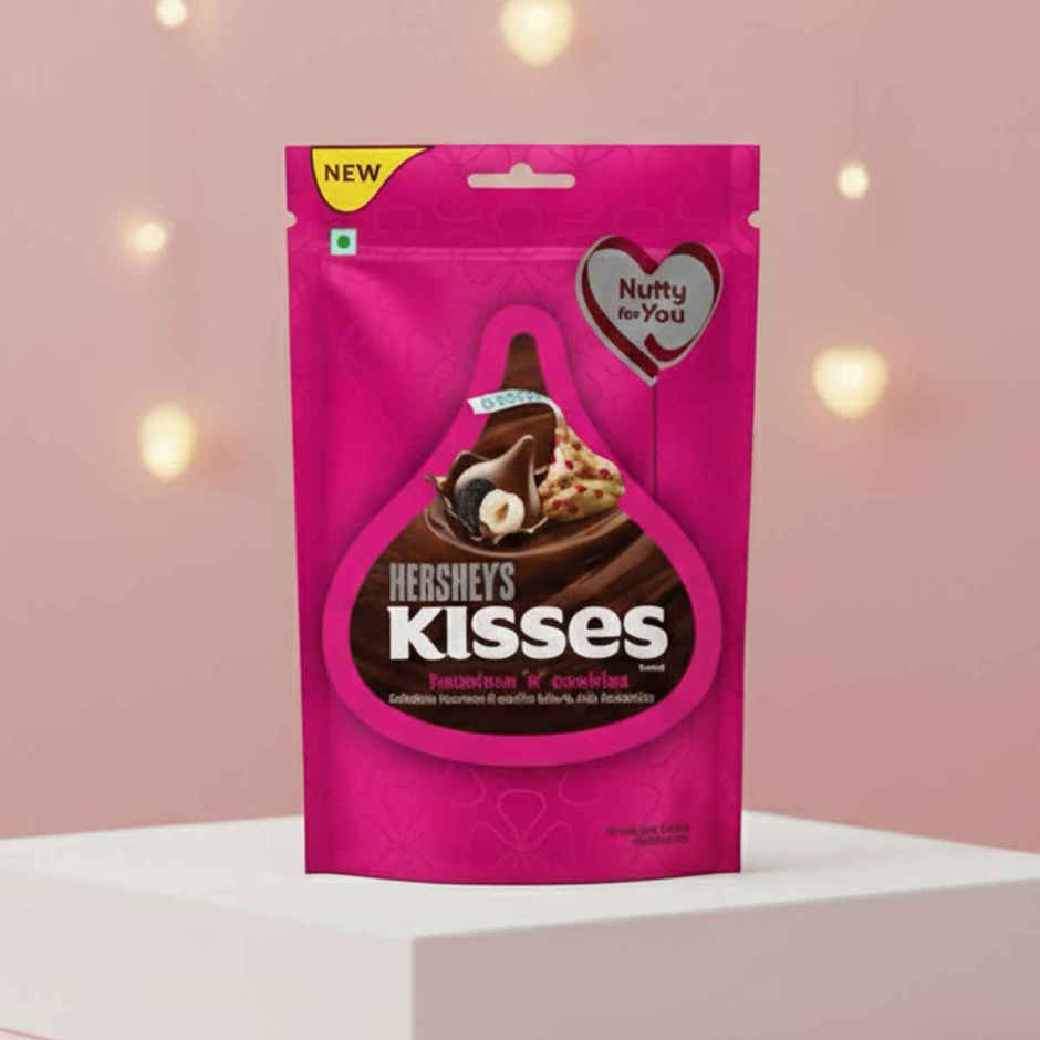 Hershey's Kisses Hazelnut 'N' Cookies Chocolate Share Bag