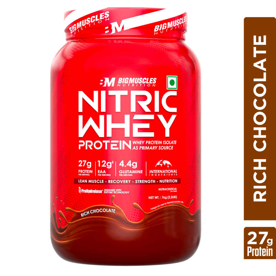 Bigmuscles Nutrition Nitric Whey Rich Chocolate