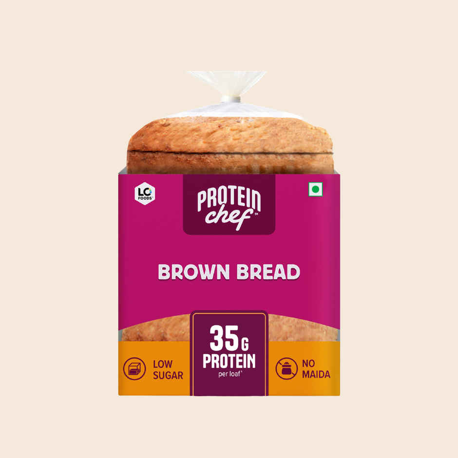 Protein Chef 35g Protein Brown Bread, No Maida No Preservatives