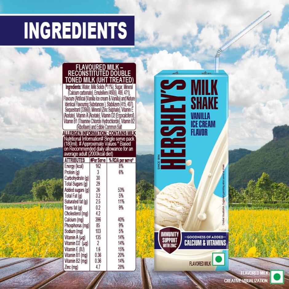 Hershey's Vanilla Milkshake