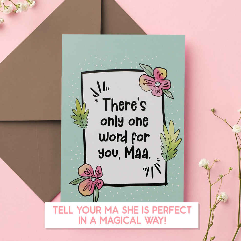 Happy Mail Mirror Card For Mom-To-Be