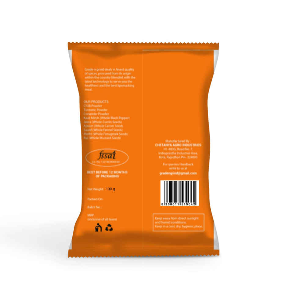 Grade N Grind Haldi Turmeric Powder