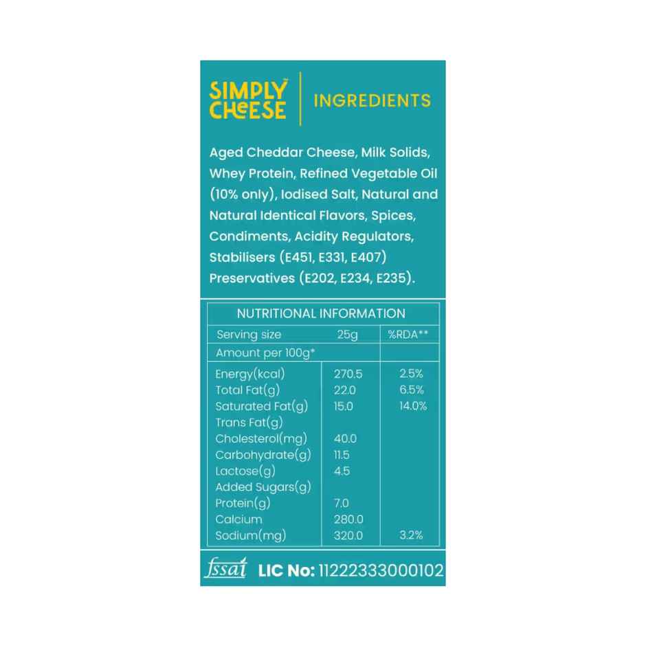 Simply Cheese Chilli Cheese Sauce