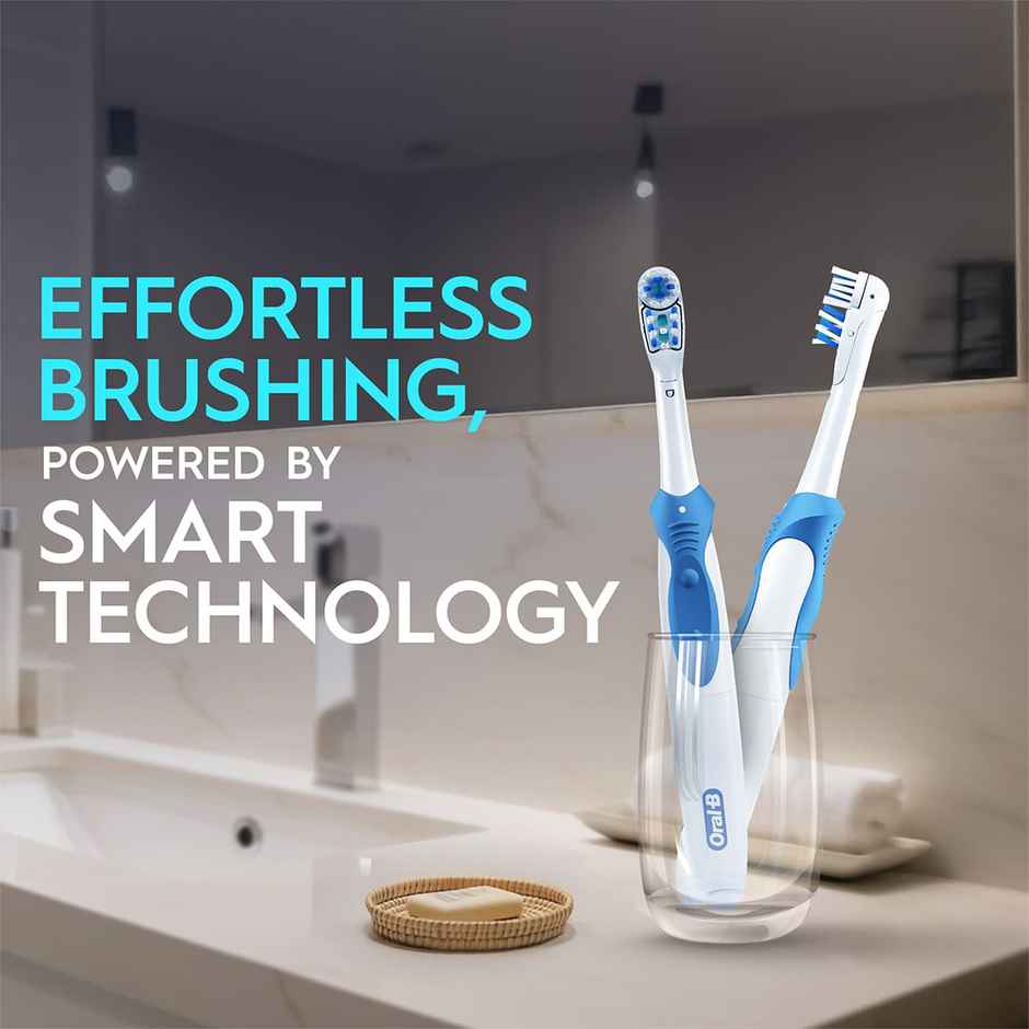 Oral-B Cross Action Battery Powered Electric Toothbrush