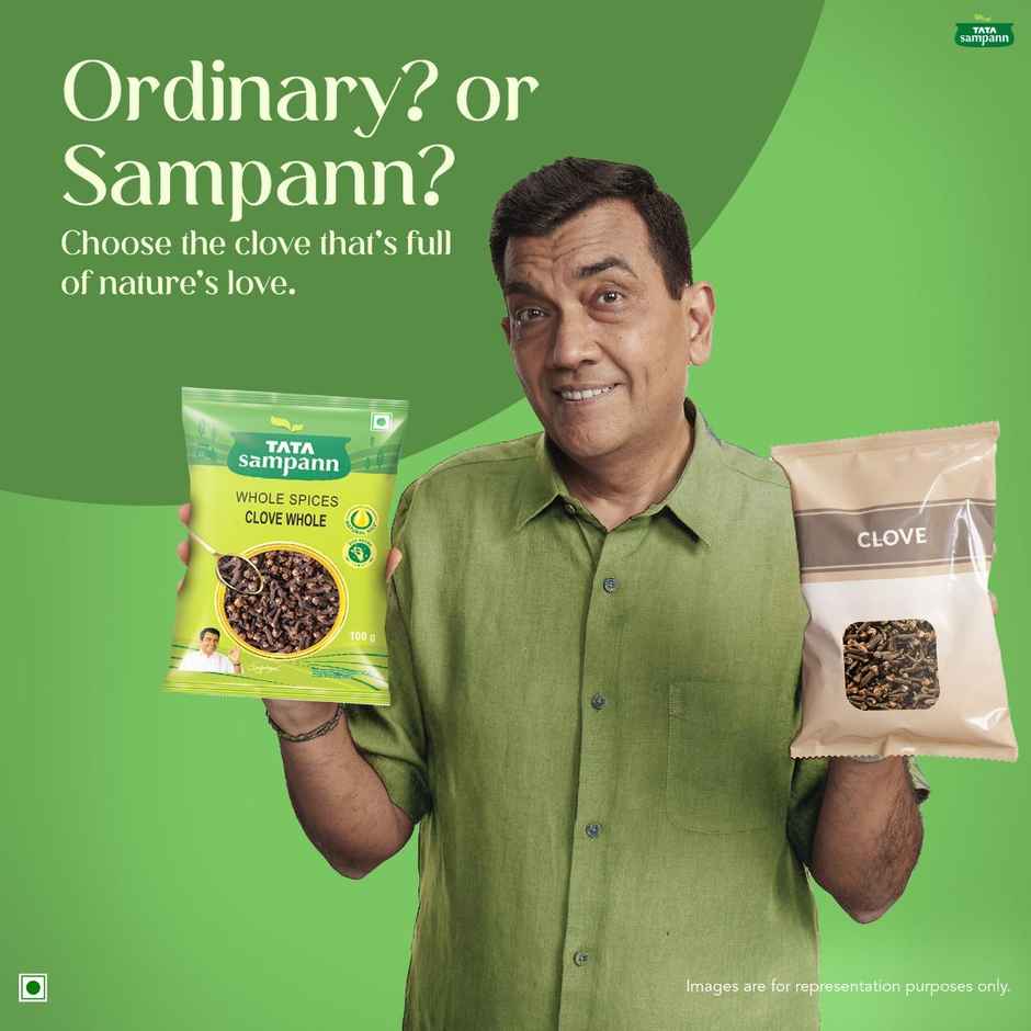 Tata Sampann Clove Whole, Whole Spices, Strong Aroma & Intense Flavour