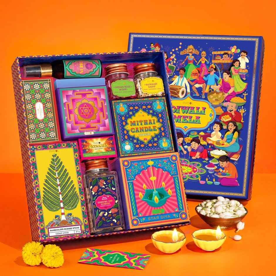 Diwali Mela | Diwali Gift Hamper | Pack Of 13 | Phool