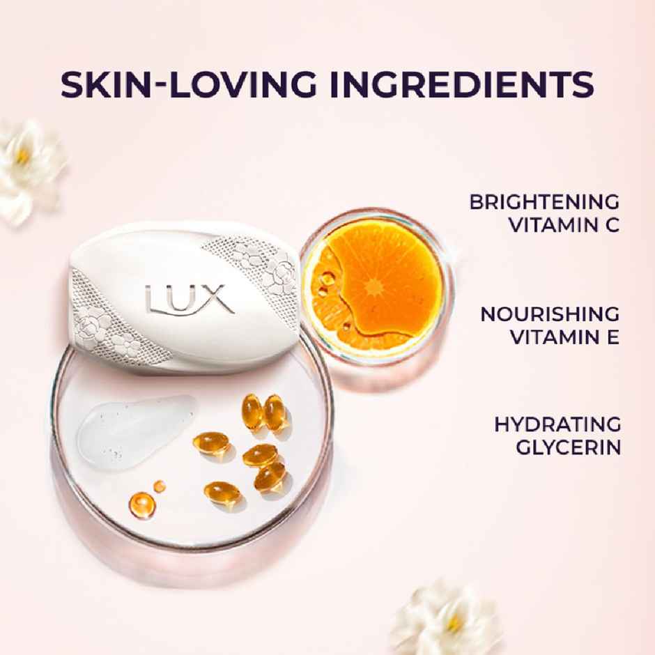 Lux Velvet Glow Jasmine & Vitamin E For Glowing Skin Beauty Soap Mega
