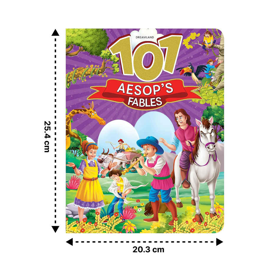 101 Aesop's Fables Book For Kids Age 7-12 Years | Moral Stories | Timeless Collection For Children