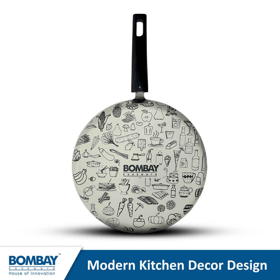 Bombay Kookware Kala Kruti Dosa Tawa 28cm