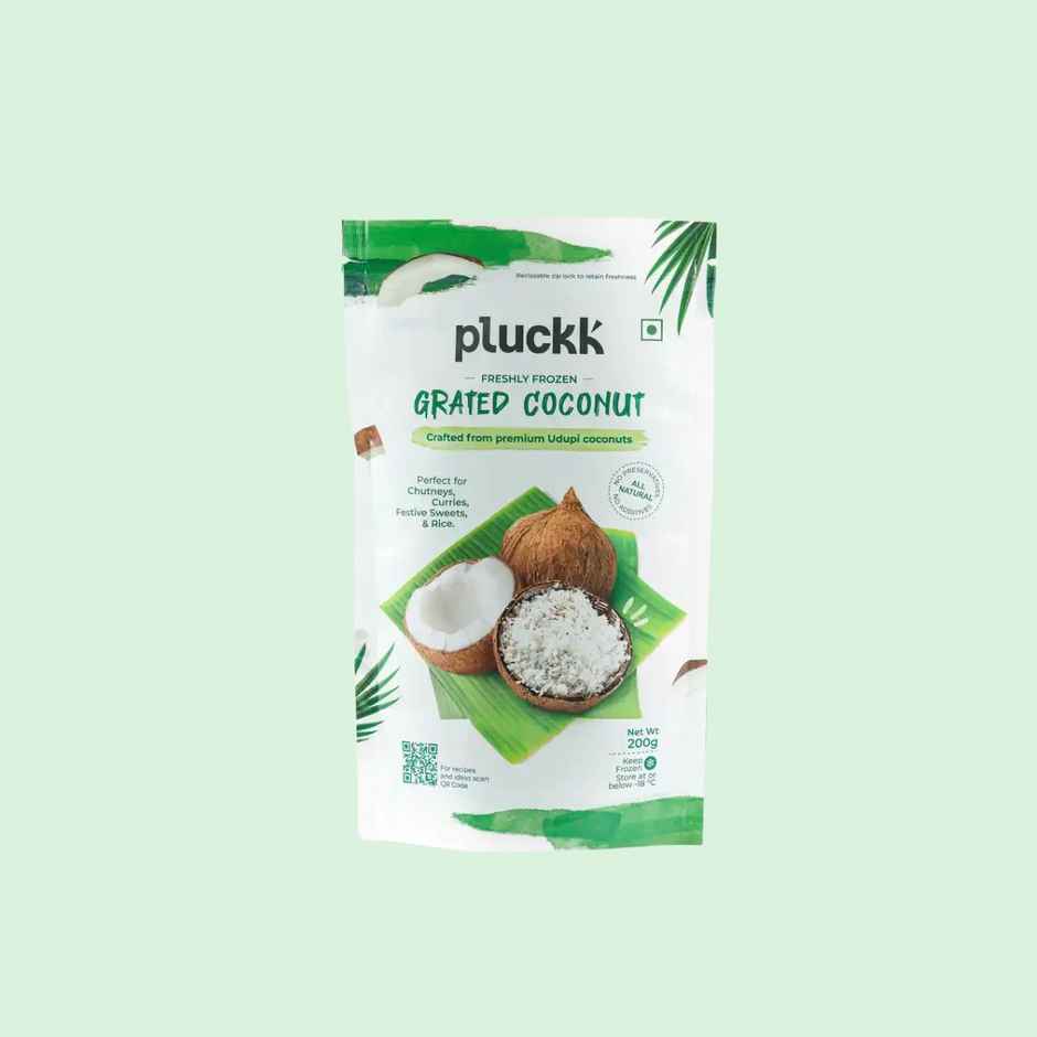 Pluckk Freshly Frozen Grated Coconut
