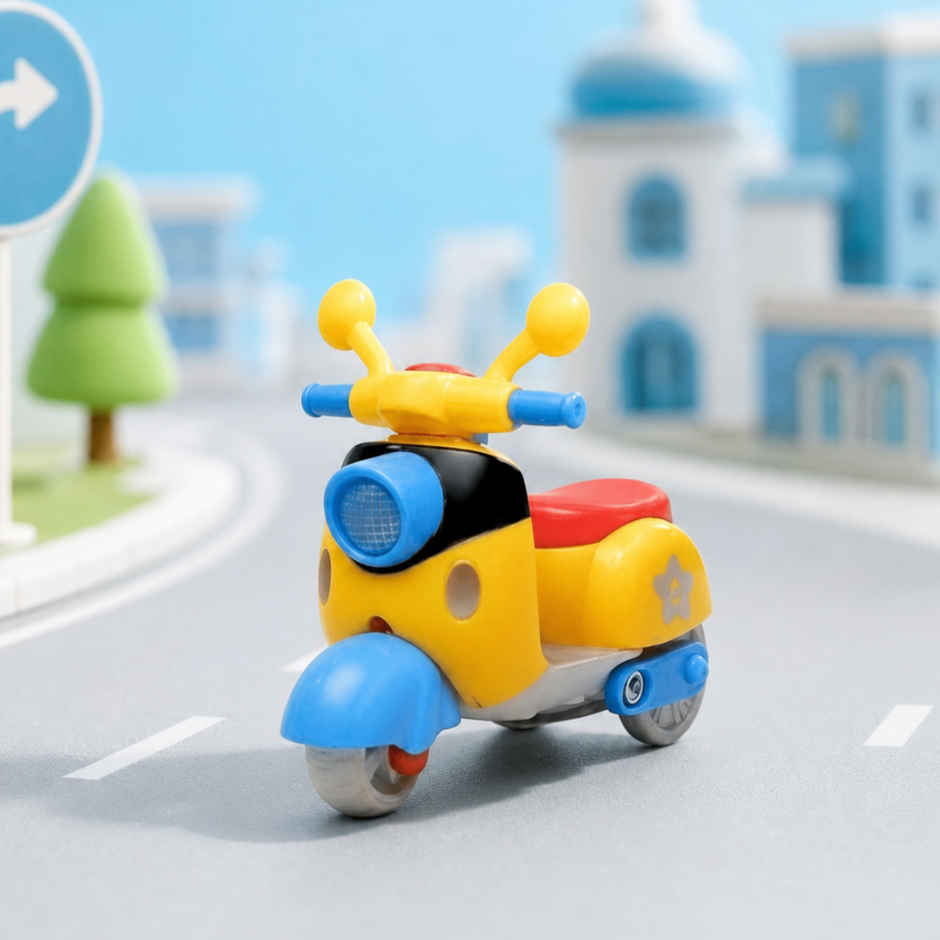 Toytales Mini Scooter | Friction Mini Vehicle |Toys For Boys | Vehicle Toys