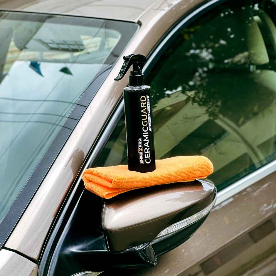 ShineXPro DIY Ceramic Coating For Car | Hydrophobic | Extreme Gloss | Slickness & UV Protection