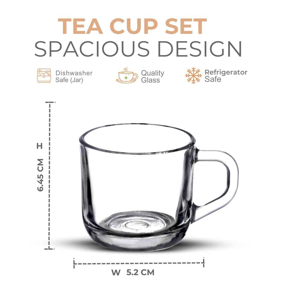 Yera Cosmos 120 ml Tea/Coffee Cup Set 6 Pc